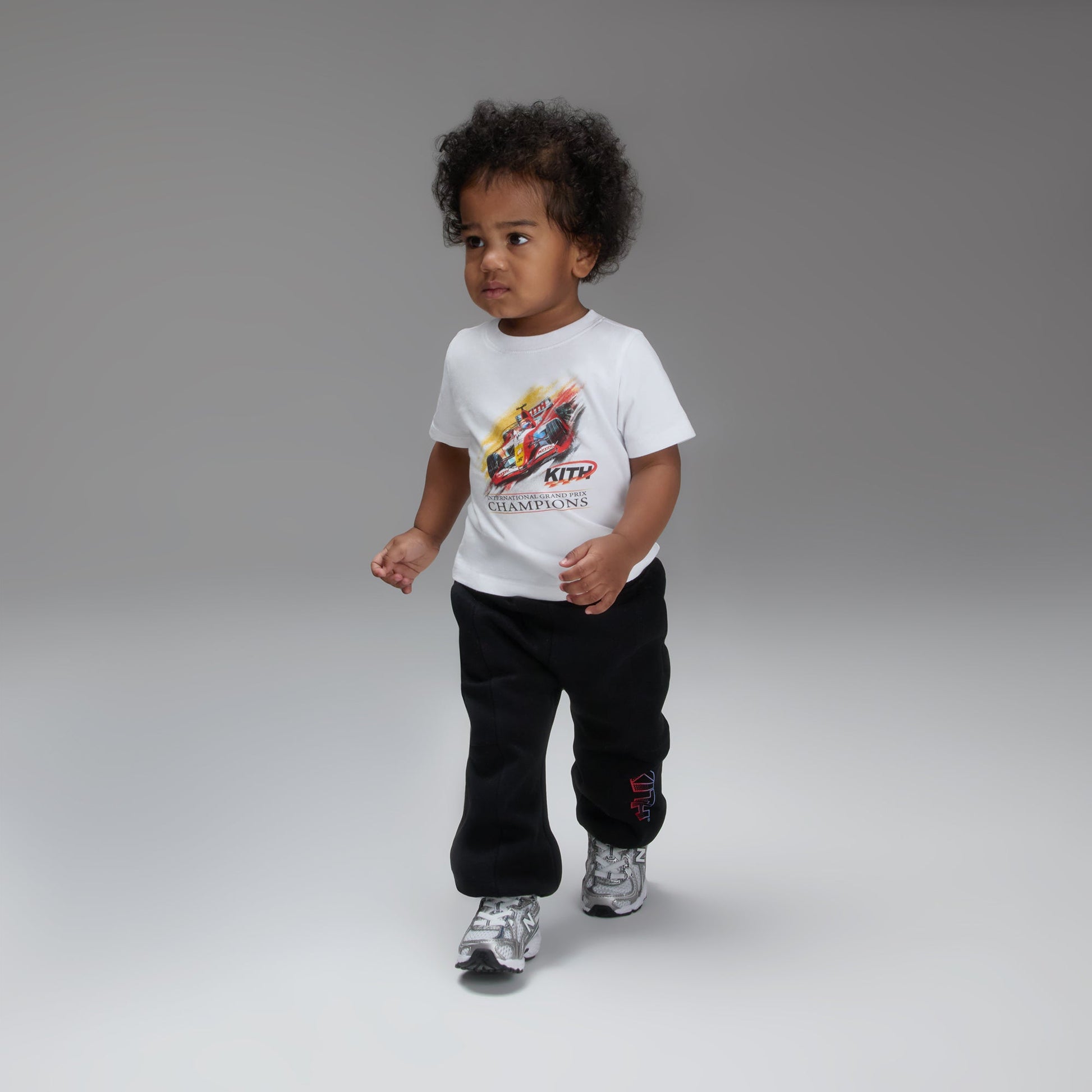 Kids Kith Kith Baby Speed Sennet Jogger - Black