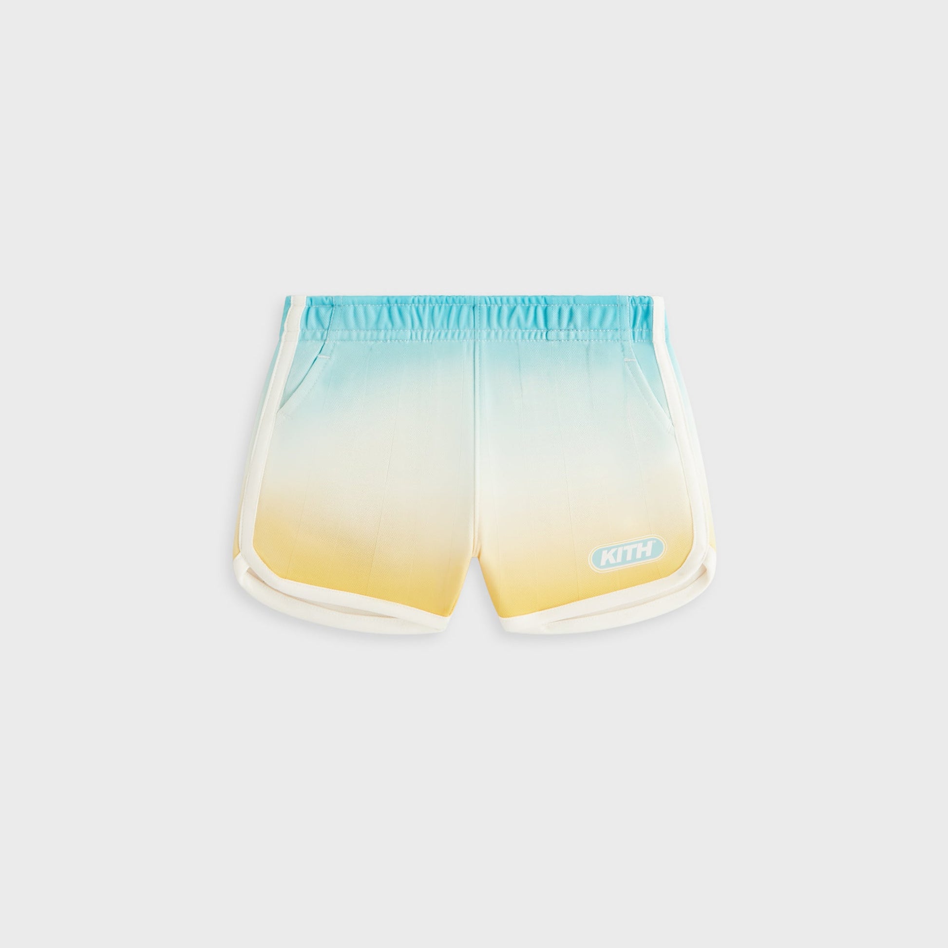 Kids Kith Kith Baby Gradient Soccer Jordan Short - Dusty Aqua