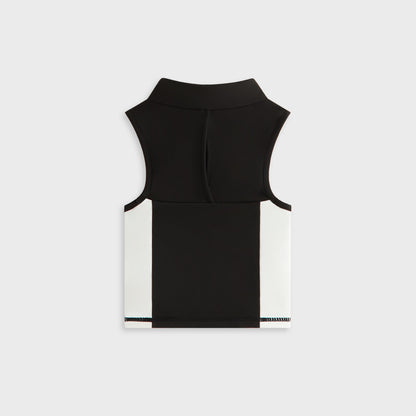 Kids Kith Kith Kids Active Quarter Zip Tank - Black