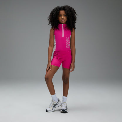 Kids Kith Kith Kids Active Biker Short - Zinnia