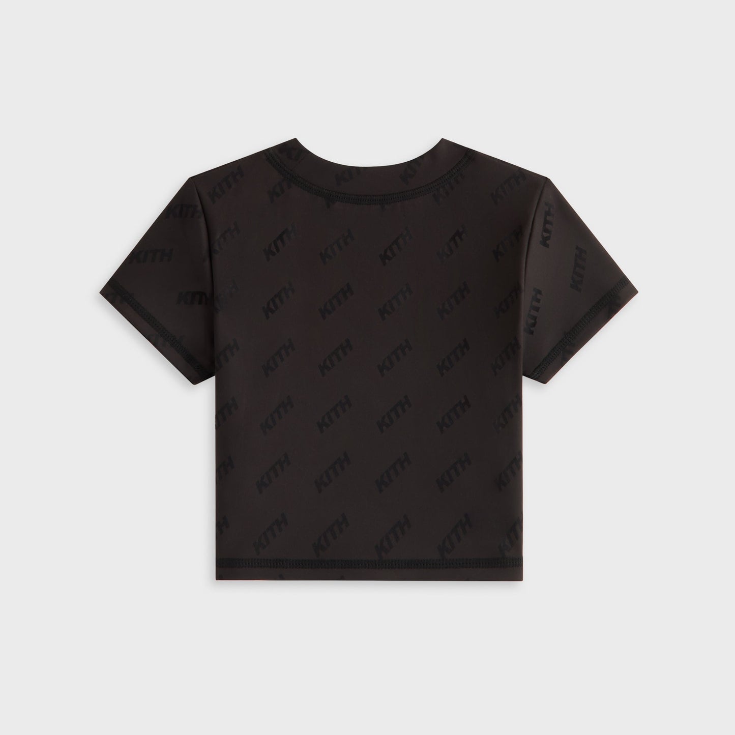 Kids Kith Kith Kids Monogram Active Mulberry Tee - Black
