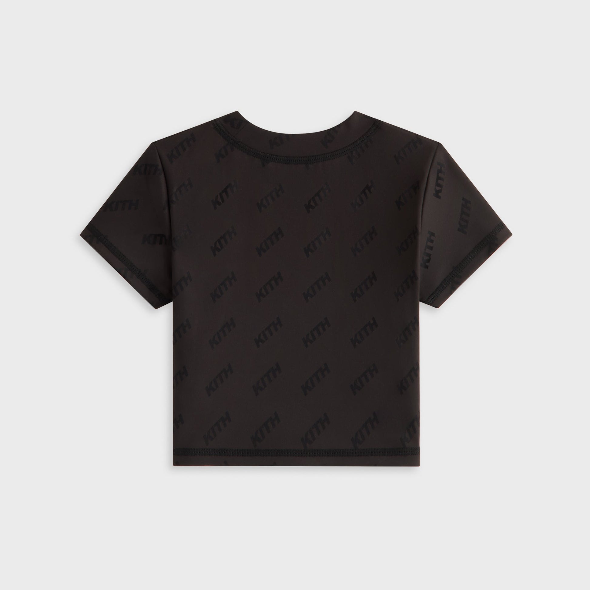 Kids Kith Kith Kids Monogram Active Mulberry Tee - Black