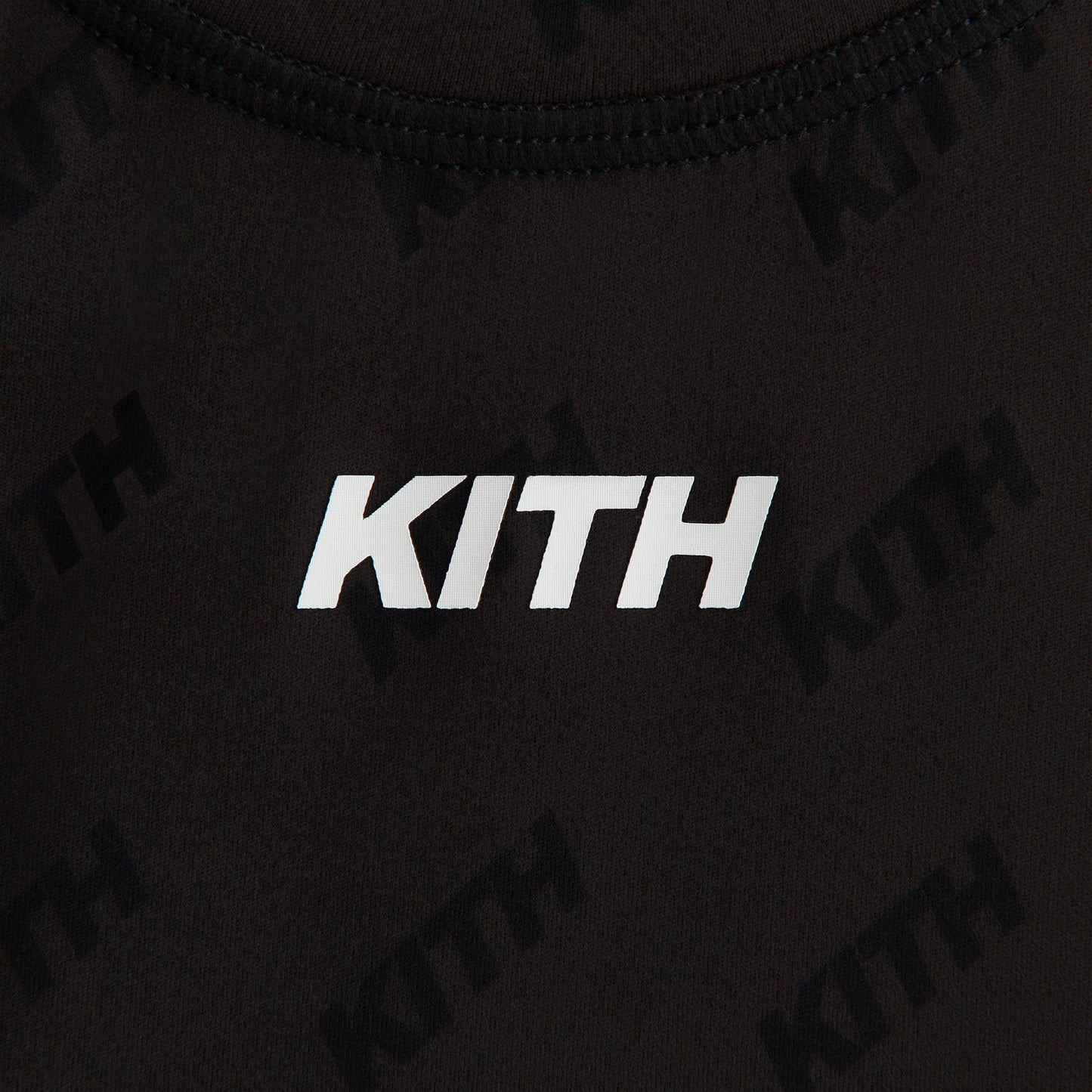 Kids Kith Kith Kids Monogram Active Mulberry Tee - Black