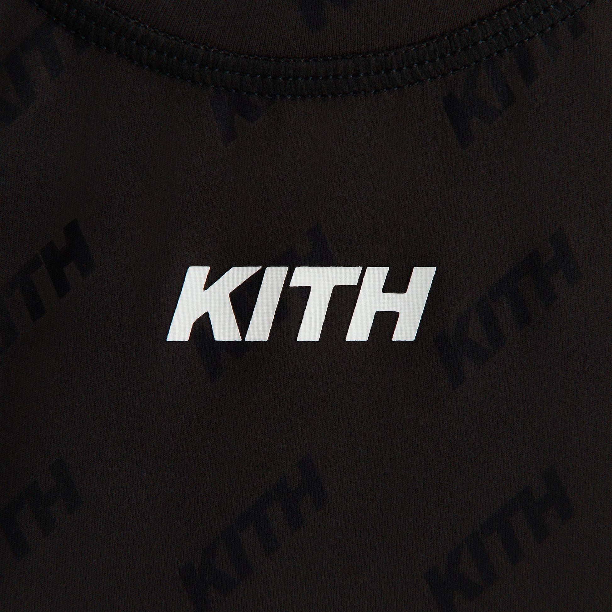 Kids Kith Kith Kids Monogram Active Mulberry Tee - Black