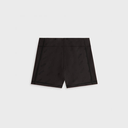 Kids Kith Kith Kids Monogram Active Biker Short - Black