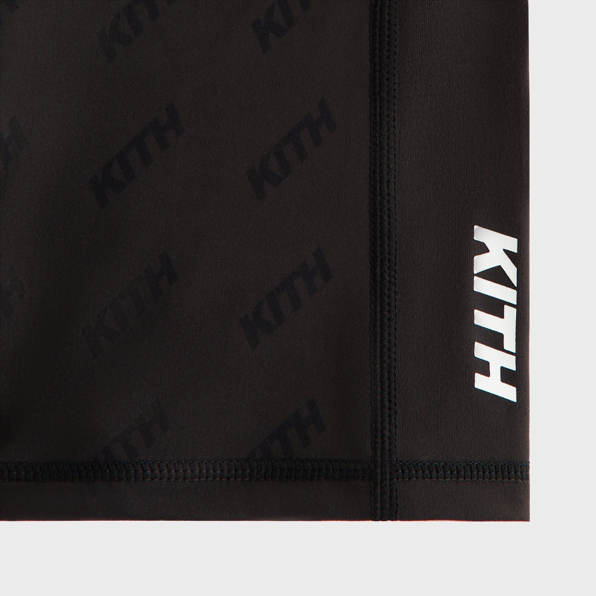 Kids Kith Kith Kids Monogram Active Biker Short - Black