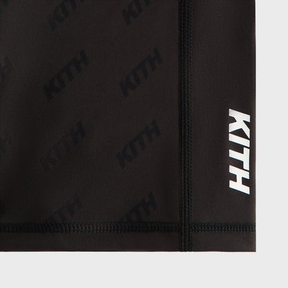 Kids Kith Kith Kids Monogram Active Biker Short - Black