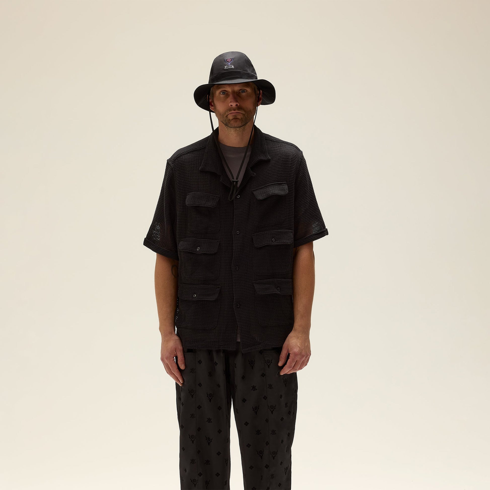 Men Kith Kith & South2 West8 for Columbia 6-Pocket Shirt - Black