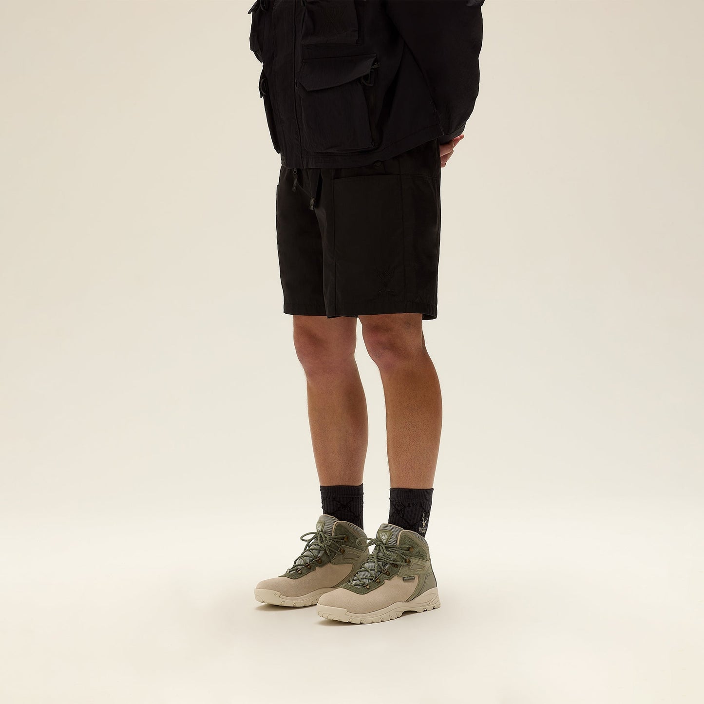 Men Kith Kith & South2 West8 for Columbia C.S. Belted Short - Black