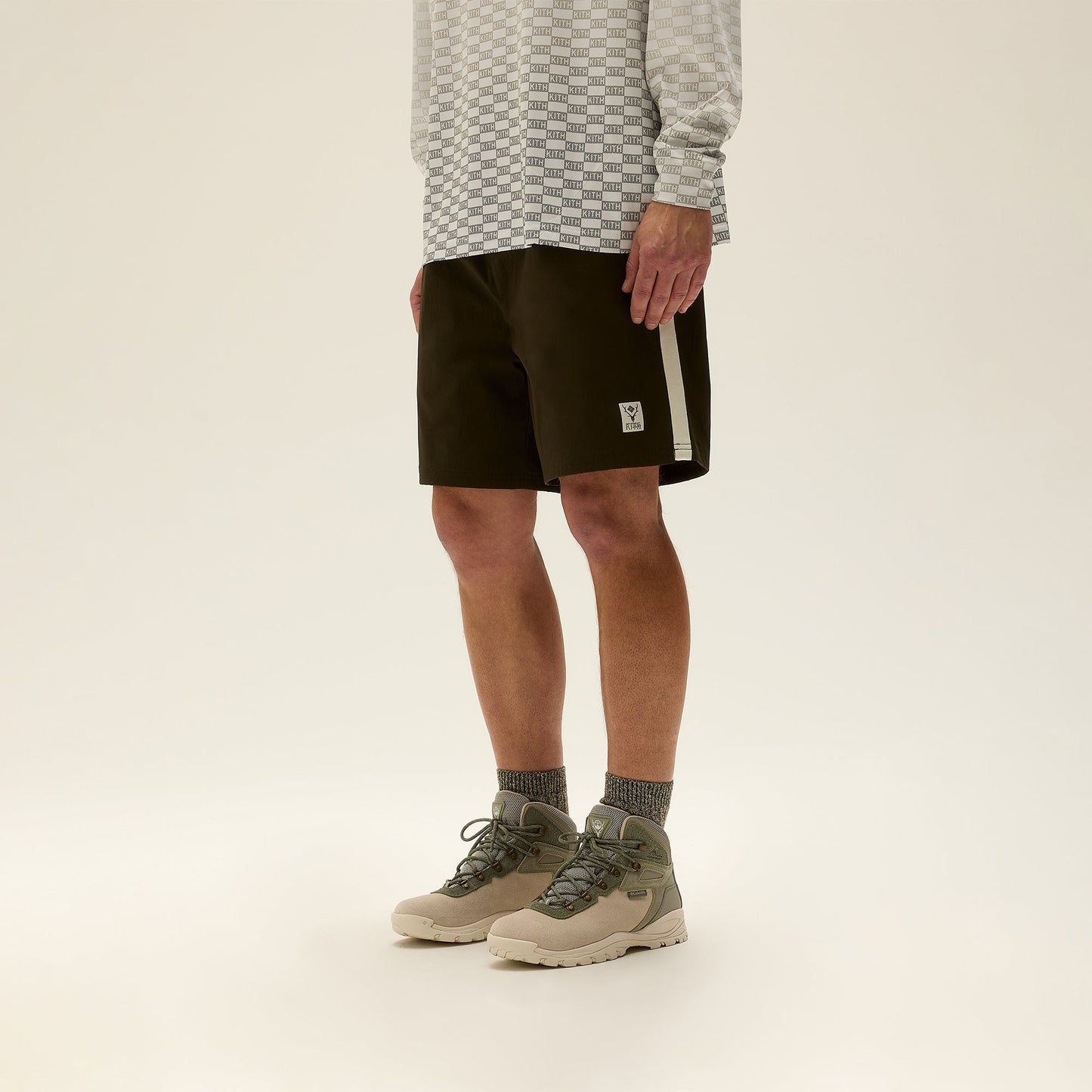 Men Kith Kith & South2 West8 for Columbia SL Zipped Trail Short - Kalamon