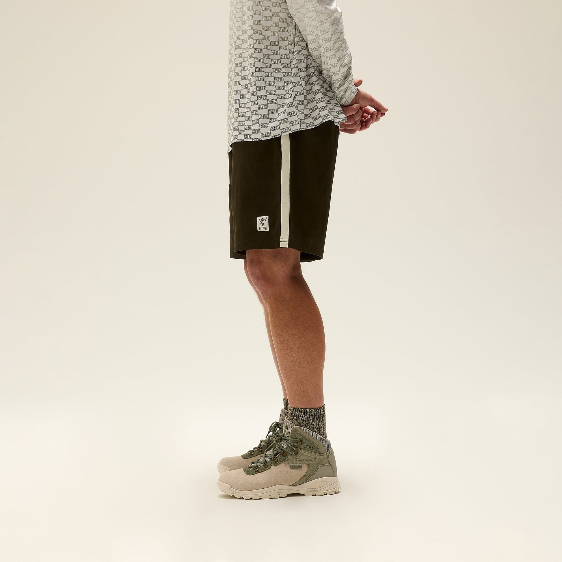 Men Kith Kith & South2 West8 for Columbia SL Zipped Trail Short - Kalamon