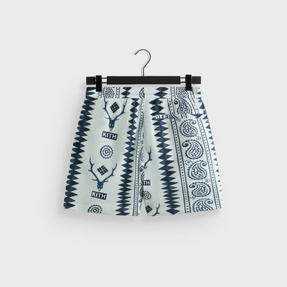 Men Kith Kith & South2 West8 for Columbia Curtis Mesh Short - Light Indigo