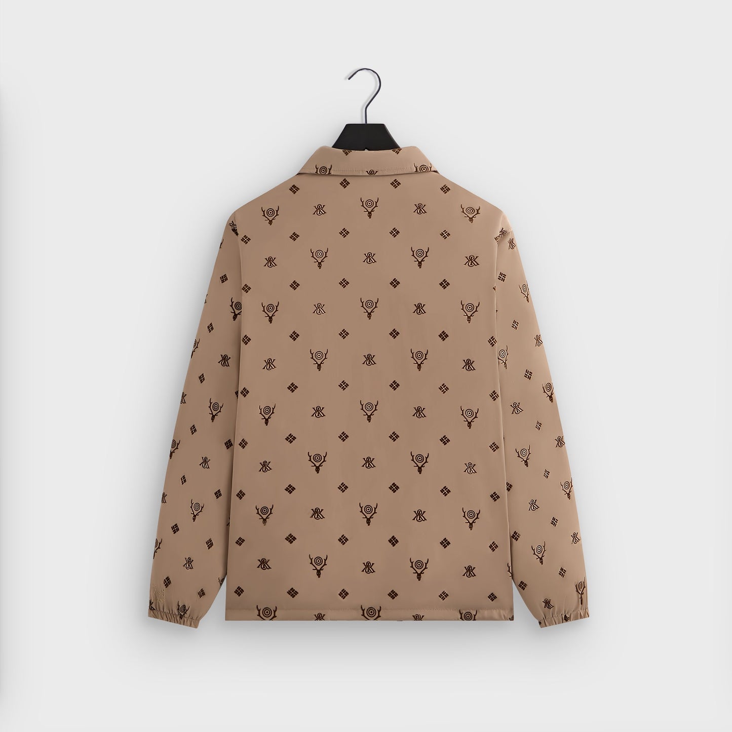 Men Kith Kith & South2 West8 for Columbia Flocked Monogram Coaches Jacket - Hue