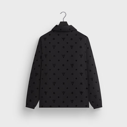 Men Kith Kith & South2 West8 for Columbia Flocked Monogram Coaches Jacket - Bla