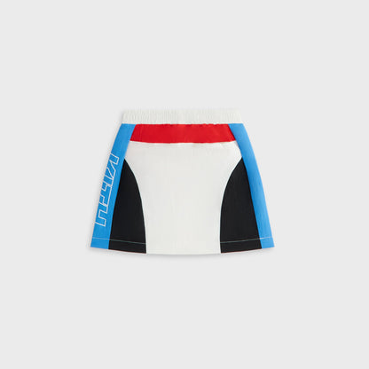 Kids Kith Kith Kids Blocked Track Skirt - Sandrift