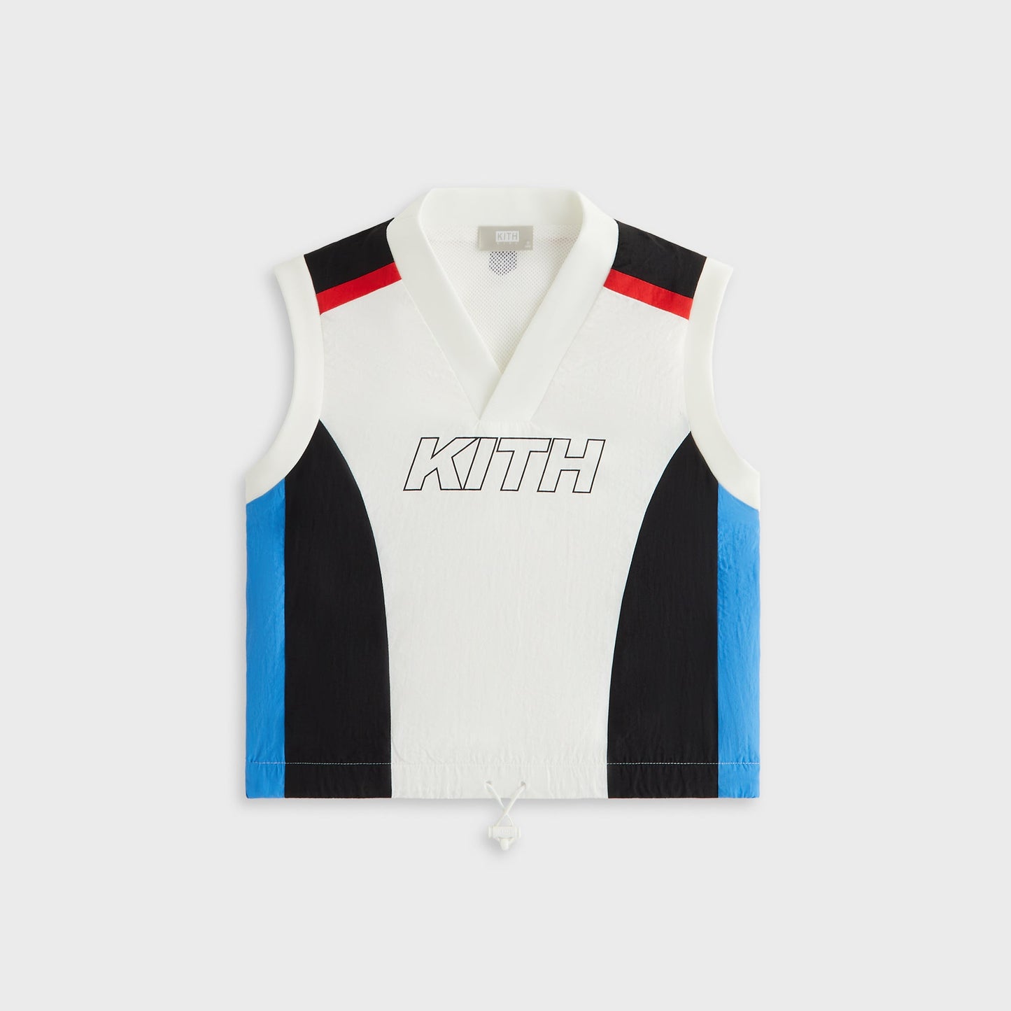 Kids Kith Kith Kids Blocked Track Vest - Sandrift