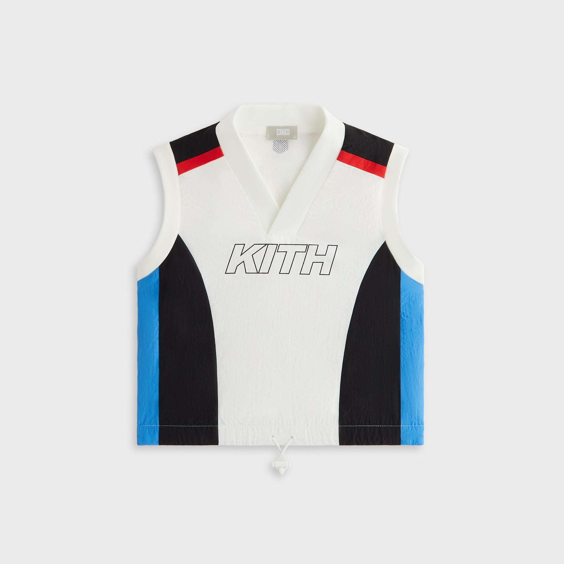 Kids Kith Kith Kids Blocked Track Vest - Sandrift