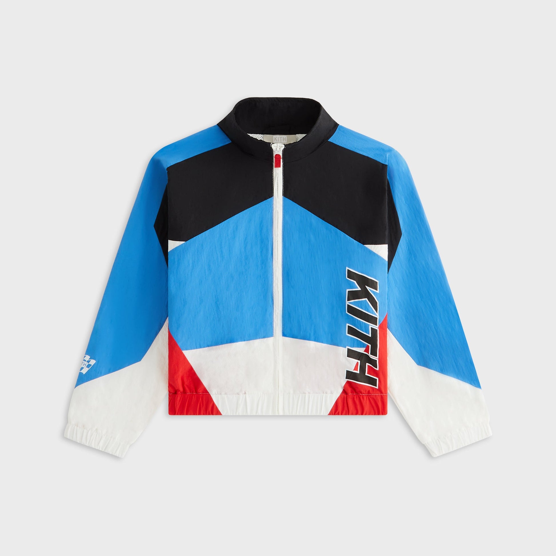 Kids Kith Kith Kids Blocked Milo Track Jacket - Marina