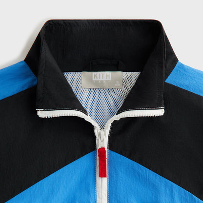 Kids Kith Kith Kids Blocked Milo Track Jacket - Marina