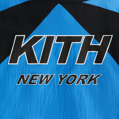 Kids Kith Kith Kids Blocked Milo Track Jacket - Marina