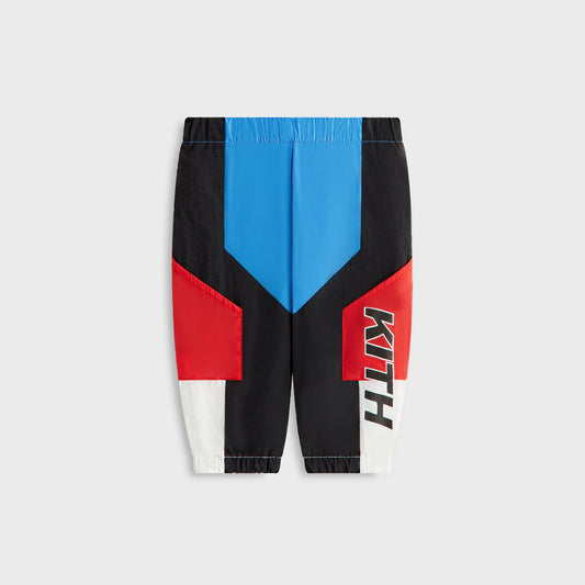 Kids Kith Kith Baby Blocked Milo Track Pant - Marina