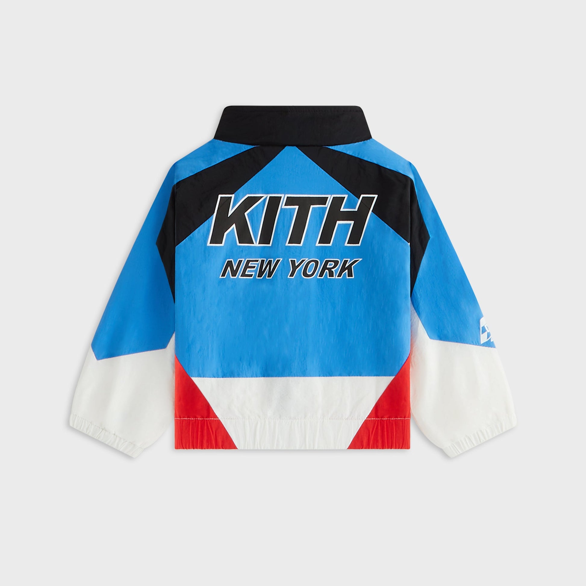 Kids Kith Kith Baby Blocked Milo Track Jacket - Marina