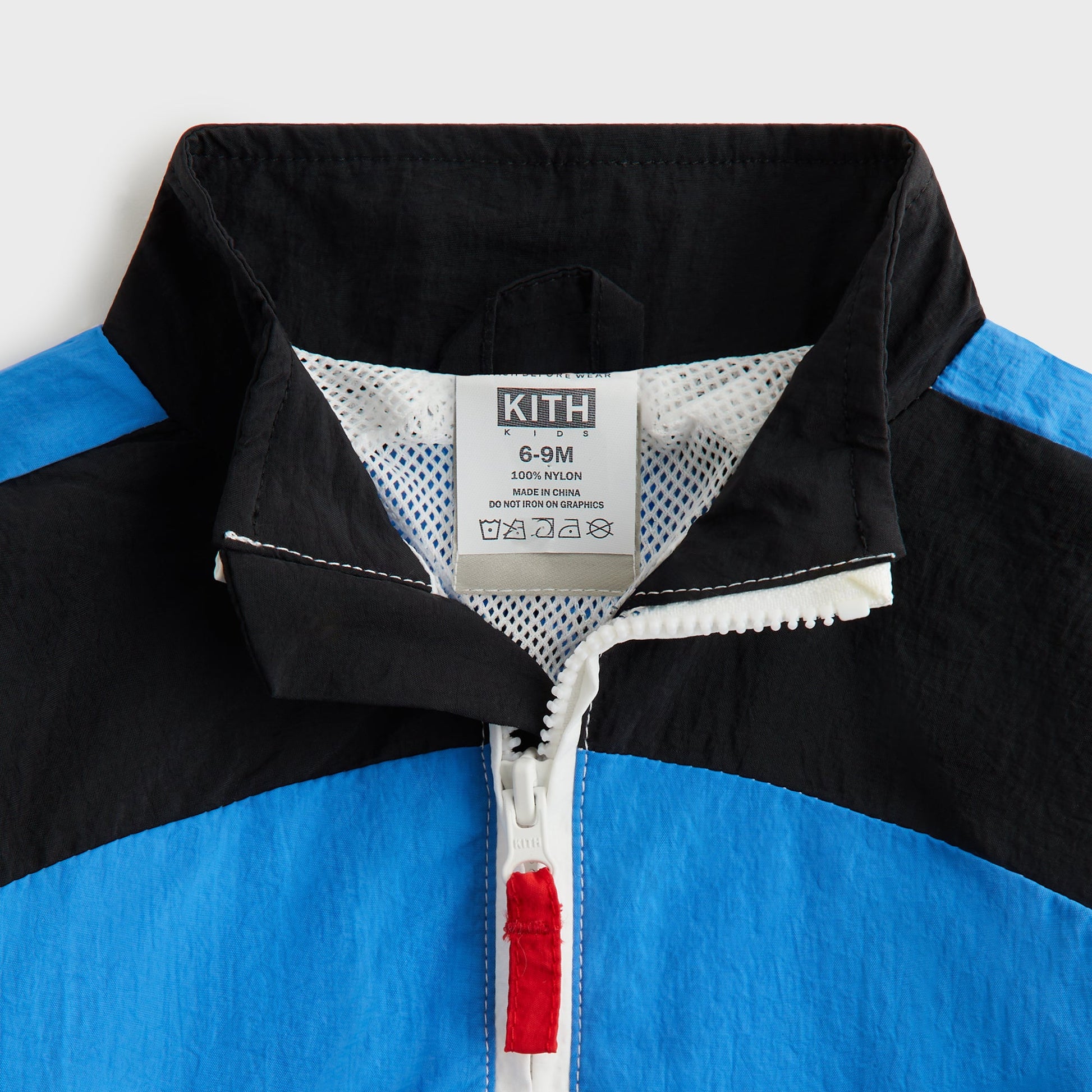 Kids Kith Kith Baby Blocked Milo Track Jacket - Marina