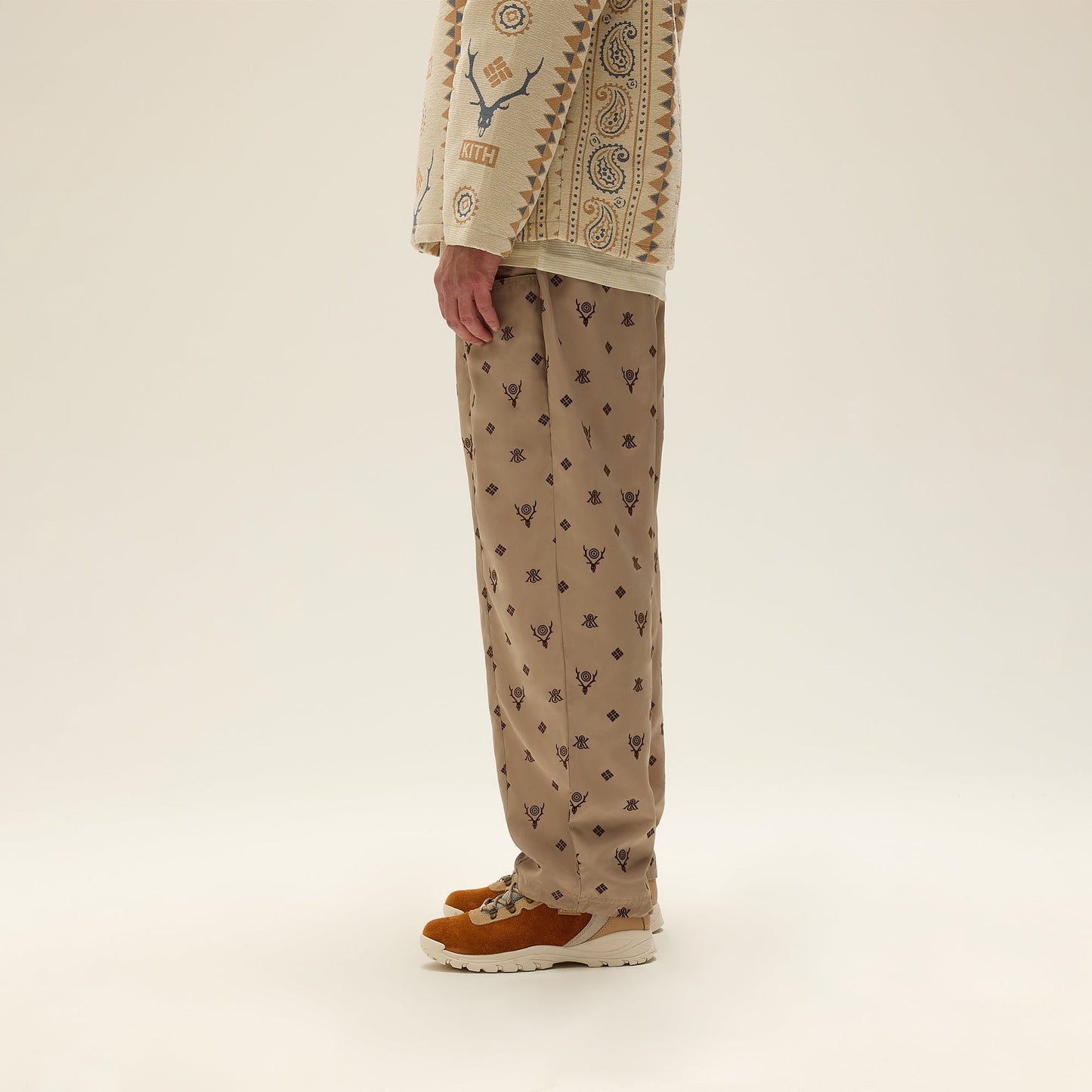 Men Kith Kith & South2 West8 for Columbia Flocked Monogram String C.S. Pant - H