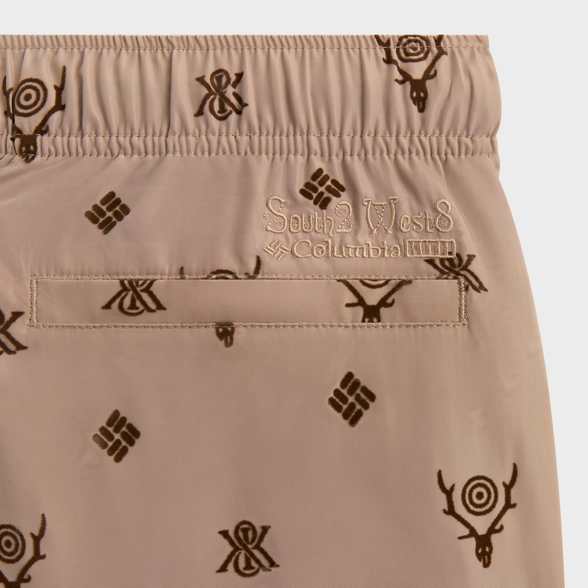 Men Kith Kith & South2 West8 for Columbia Flocked Monogram String C.S. Pant - H