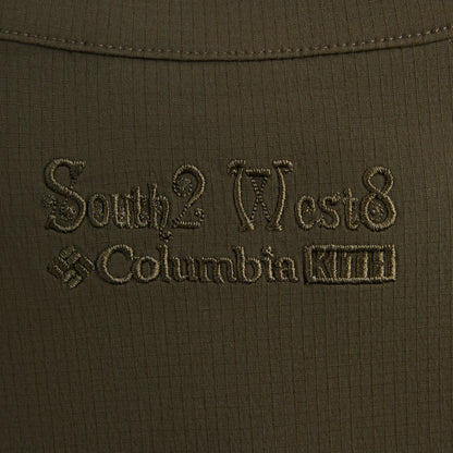 Men Kith Kith & South2 West8 for Columbia S.L. Zipped Trail Short Sleeve Shirt