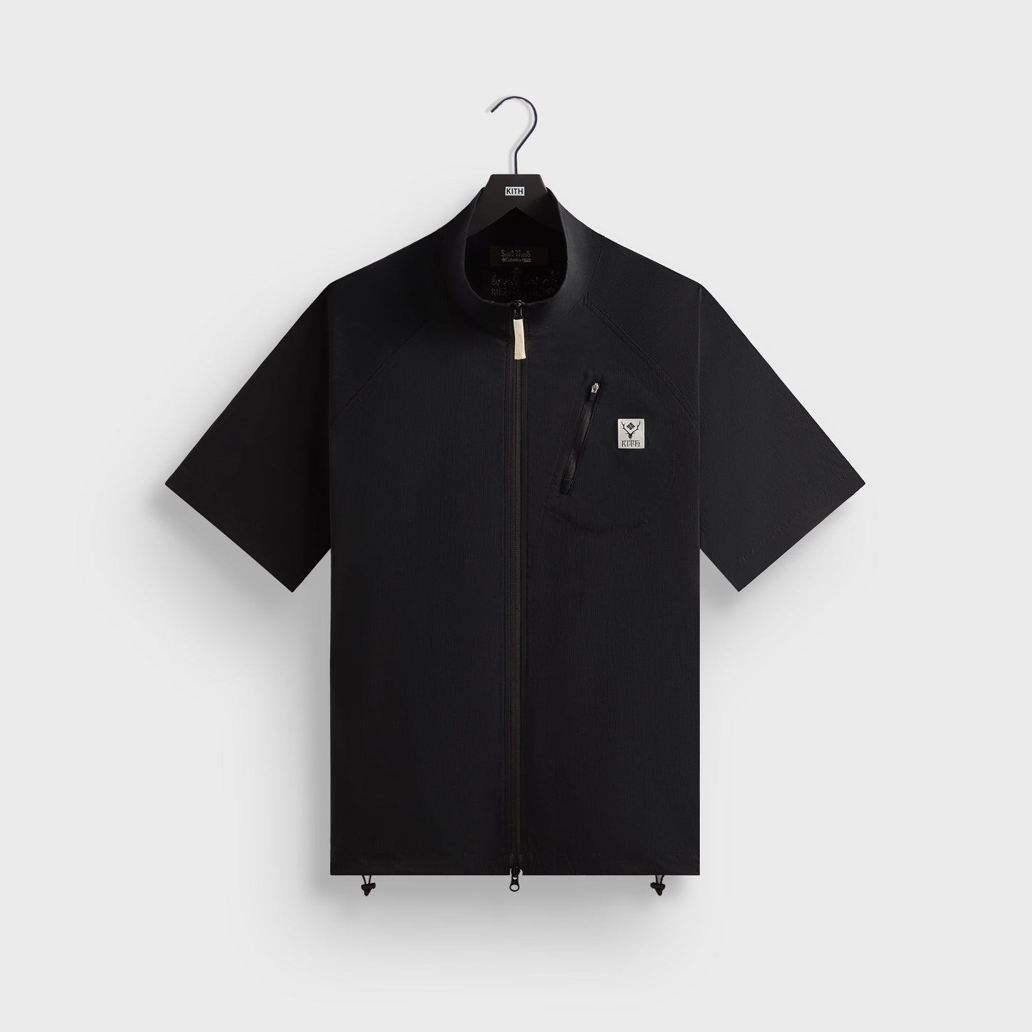 Men Kith Kith & South2 West8 for Columbia S.L. Zipped Trail Short Sleeve Shirt
