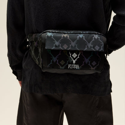 Men Kith Kith & South2 West8 for Columbia Ripstop Nylon Hip Bag - Black