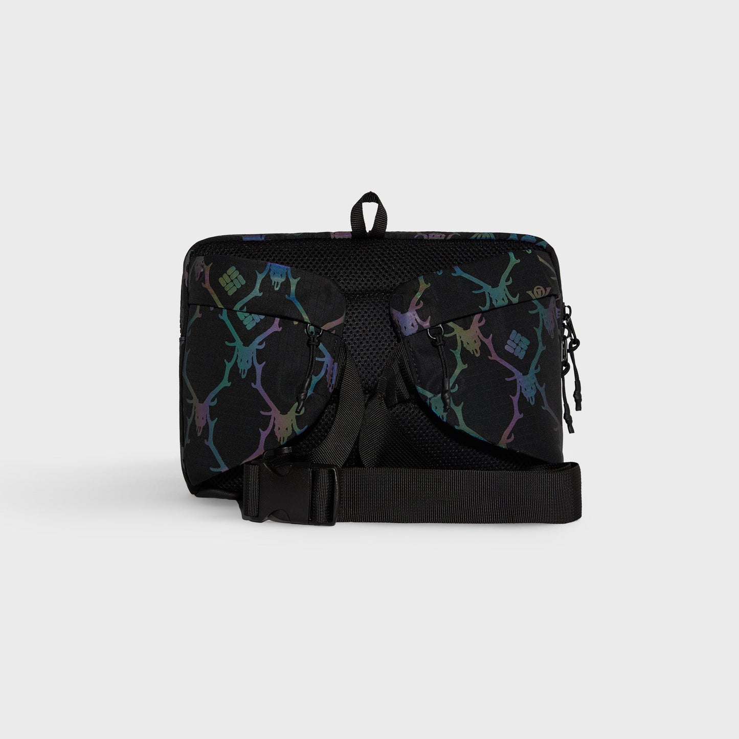 Men Kith Kith & South2 West8 for Columbia Ripstop Nylon Hip Bag - Black