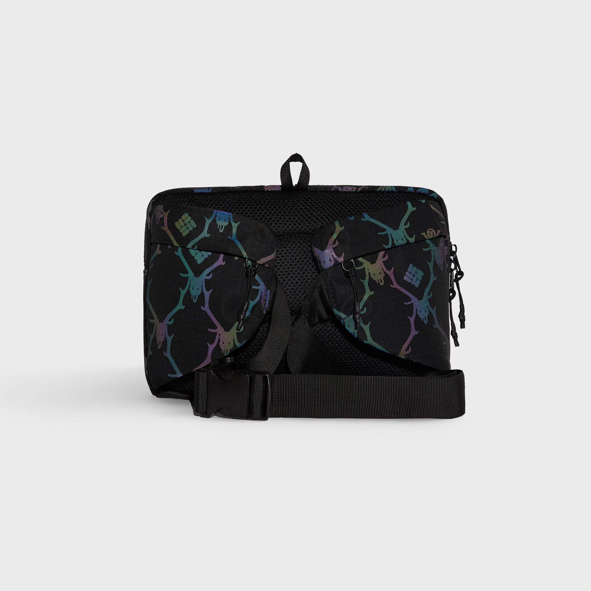 Men Kith Kith & South2 West8 for Columbia Ripstop Nylon Hip Bag - Black