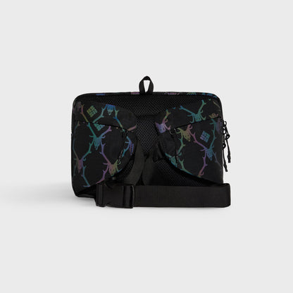 Men Kith Kith & South2 West8 for Columbia Ripstop Nylon Hip Bag - Black