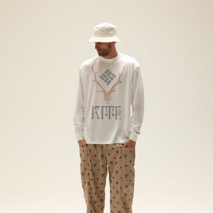 Men Kith Kith & South2 West8 for Columbia Terminal Tackle™ Long Sleeve - White