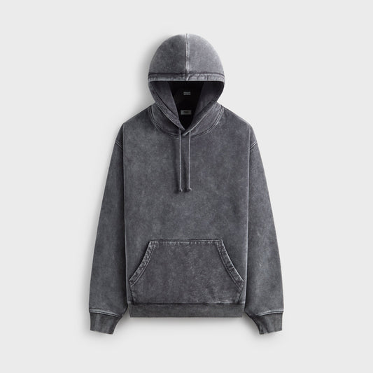 Men Kith Kith 101 Sueded Fleece Williams III Hoodie - Nightfall