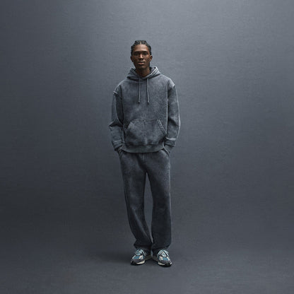 Men Kith Kith 101 Sueded Fleece Williams III Hoodie - Nightfall