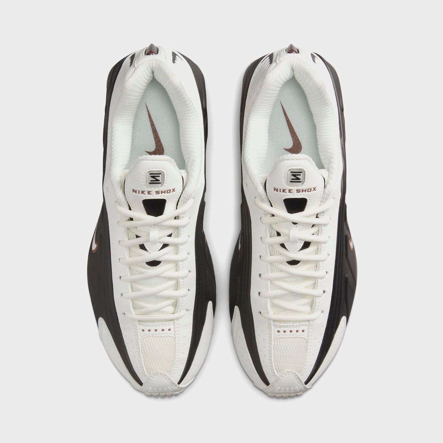 Women Kith Nike WMNS Shox R4 - Sail / Black / Fauna Brown / Sail