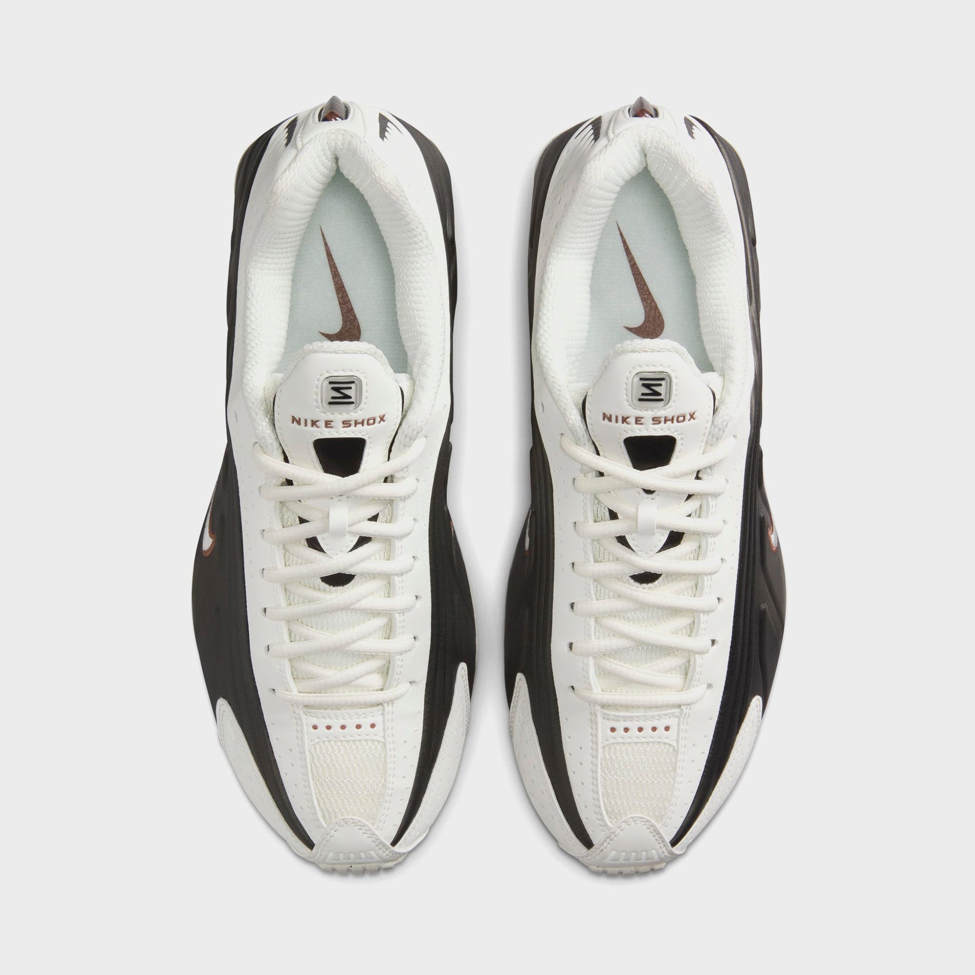 Women Kith Nike WMNS Shox R4 - Sail / Black / Fauna Brown / Sail