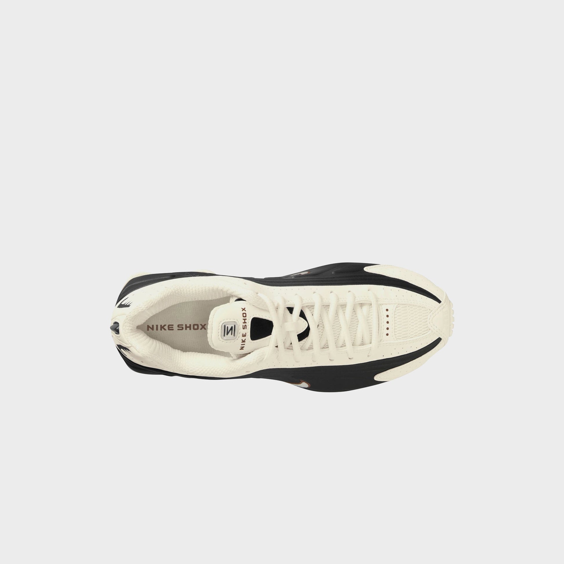 Women Kith Nike WMNS Shox R4 - Sail / Black / Fauna Brown / Sail