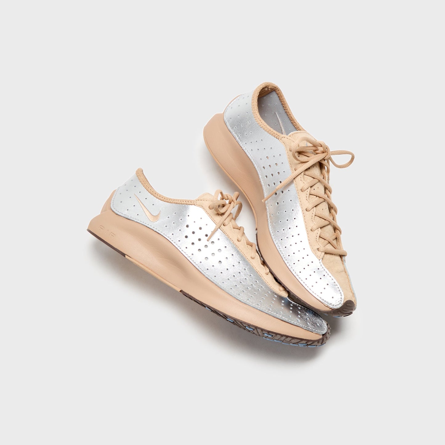 Women Kith Nike WMNS Air Superfly - Elm Brown / Metallic Silver / Baroque Brown /