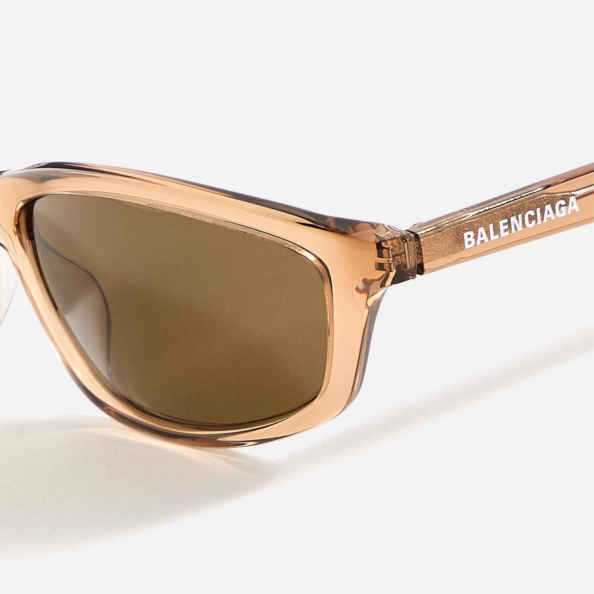 Men Kith Balenciaga Rectangular Frames - Beige