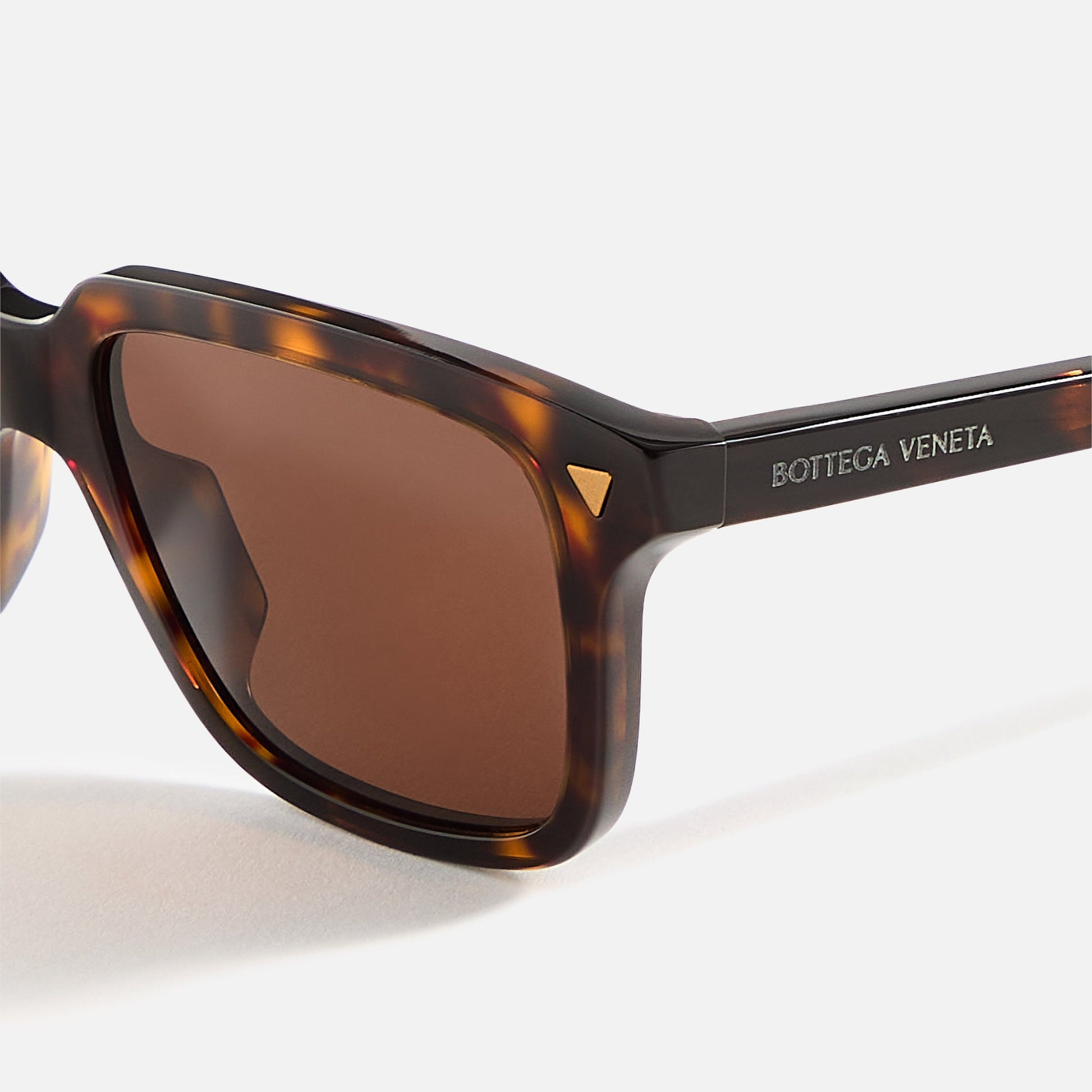 Men Kith Bottega Veneta Rectangular Frames - Dark Havana