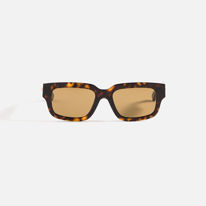 Men Kith Bottega Veneta Rectangular Frames - Dark Havana