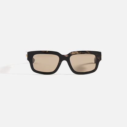 Men Kith Bottega Veneta Rectangular Frames - Shiny Flamed / Black Havana