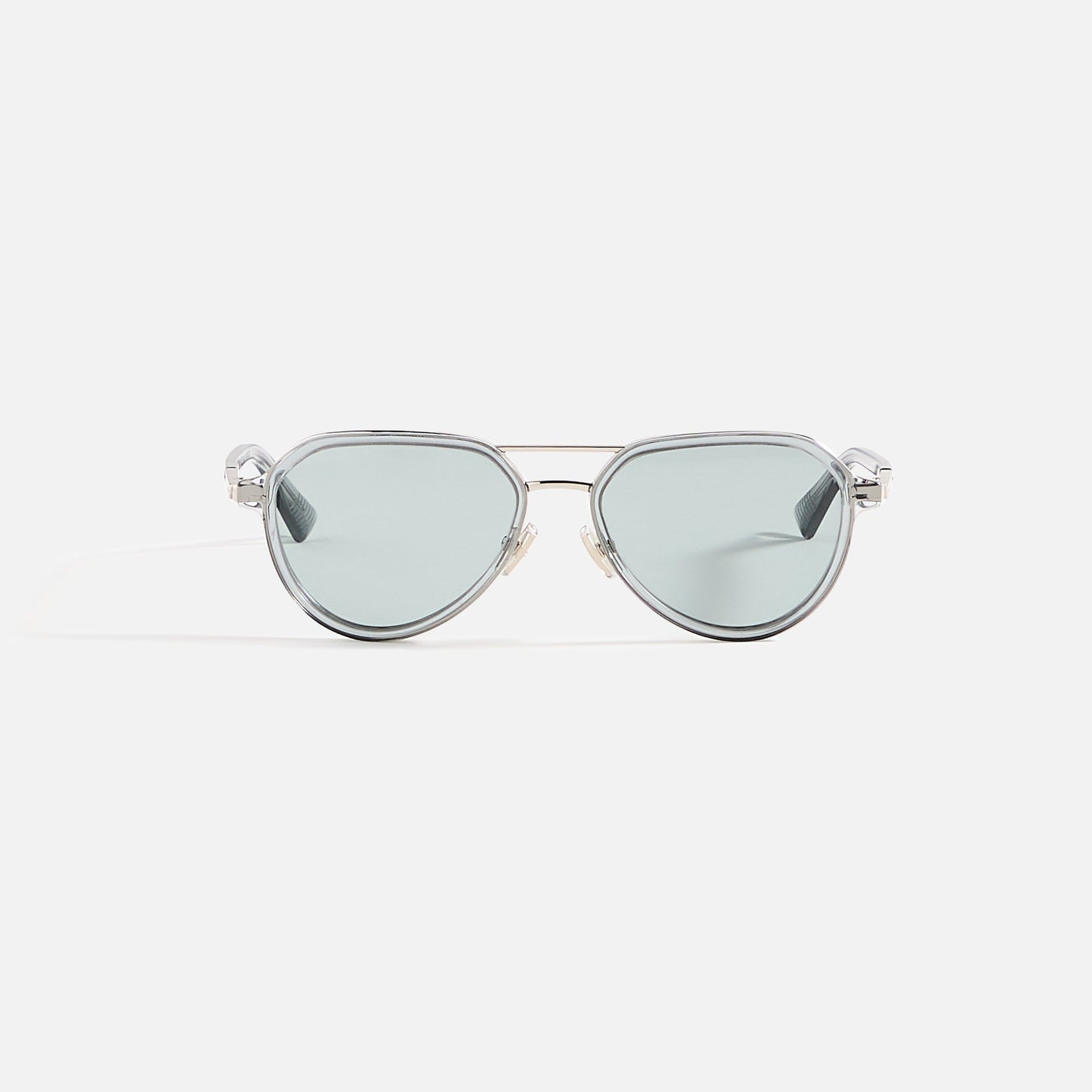 Men Kith Bottega Veneta Aviator Frames - Denim Blue