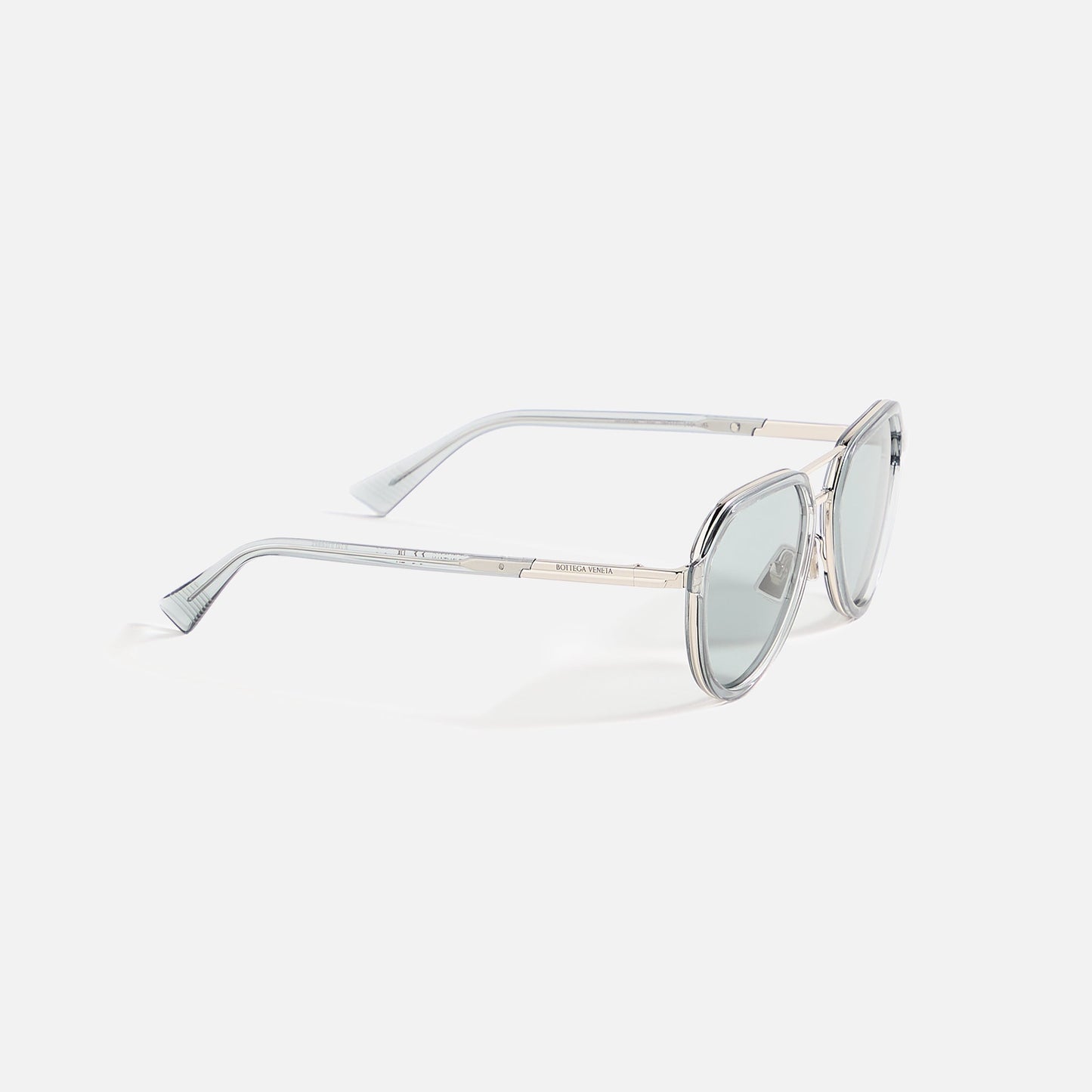 Men Kith Bottega Veneta Aviator Frames - Denim Blue