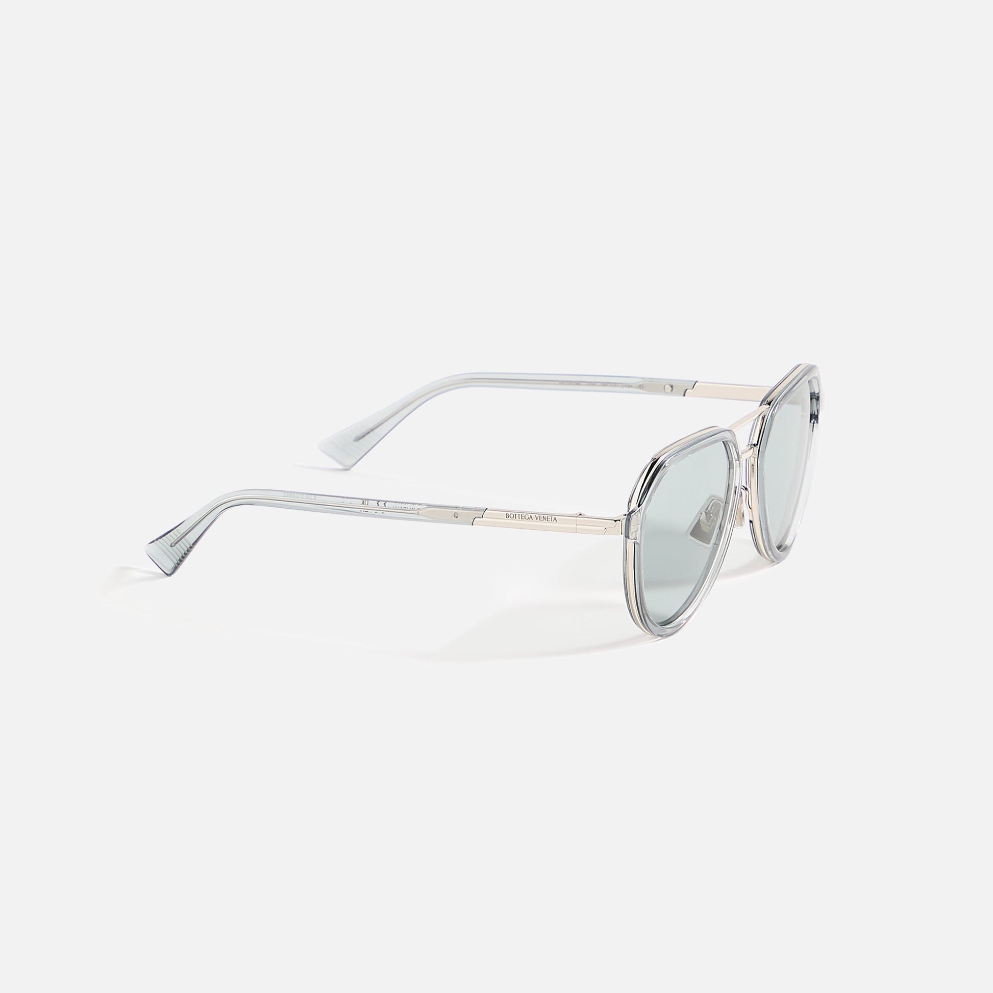 Men Kith Bottega Veneta Aviator Frames - Denim Blue