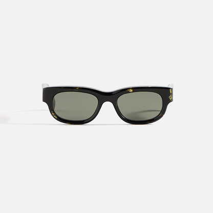 Men Kith Gucci Transparent Rectangular Frames - Black